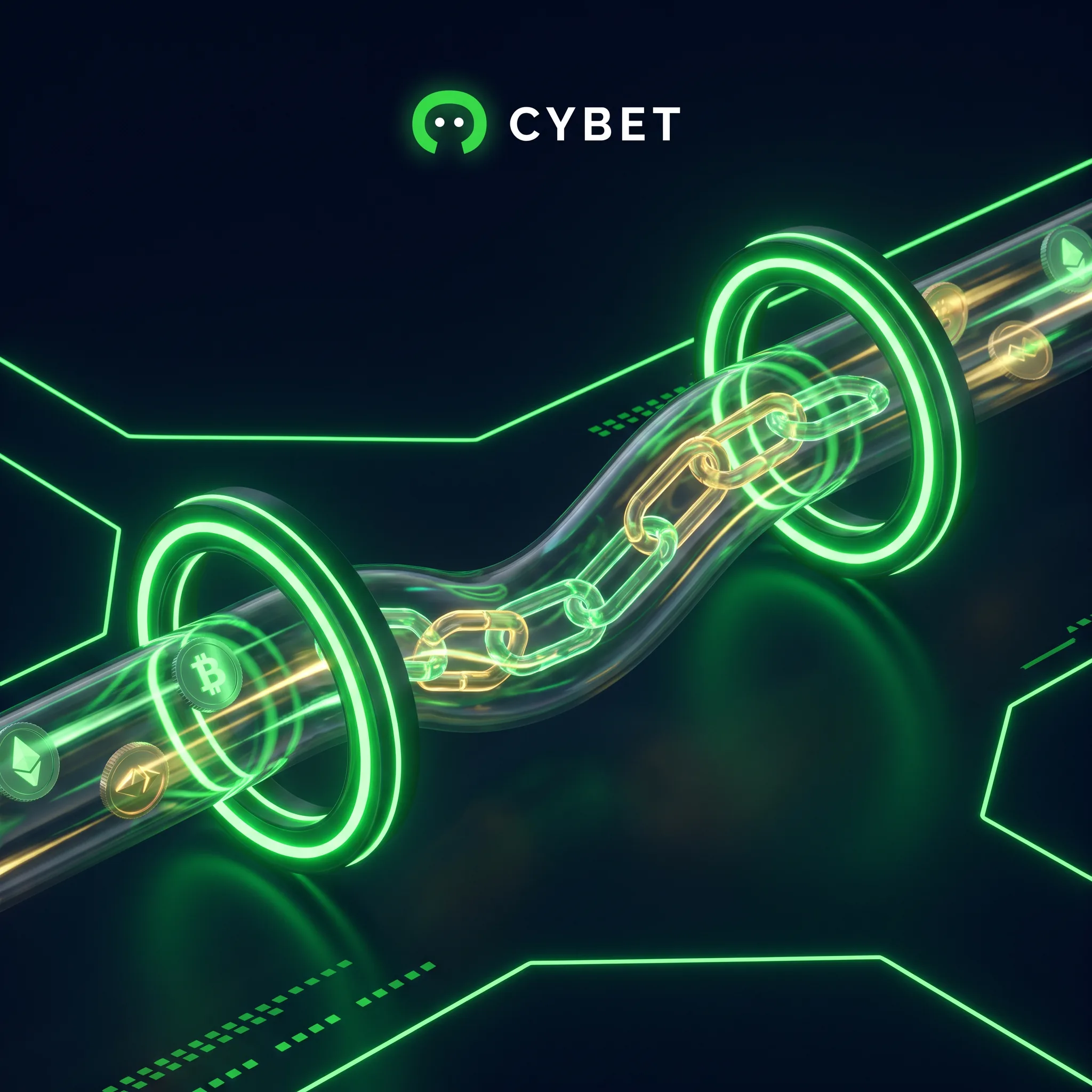 Cybet cryptocurrency deposits and withdrawals illustration